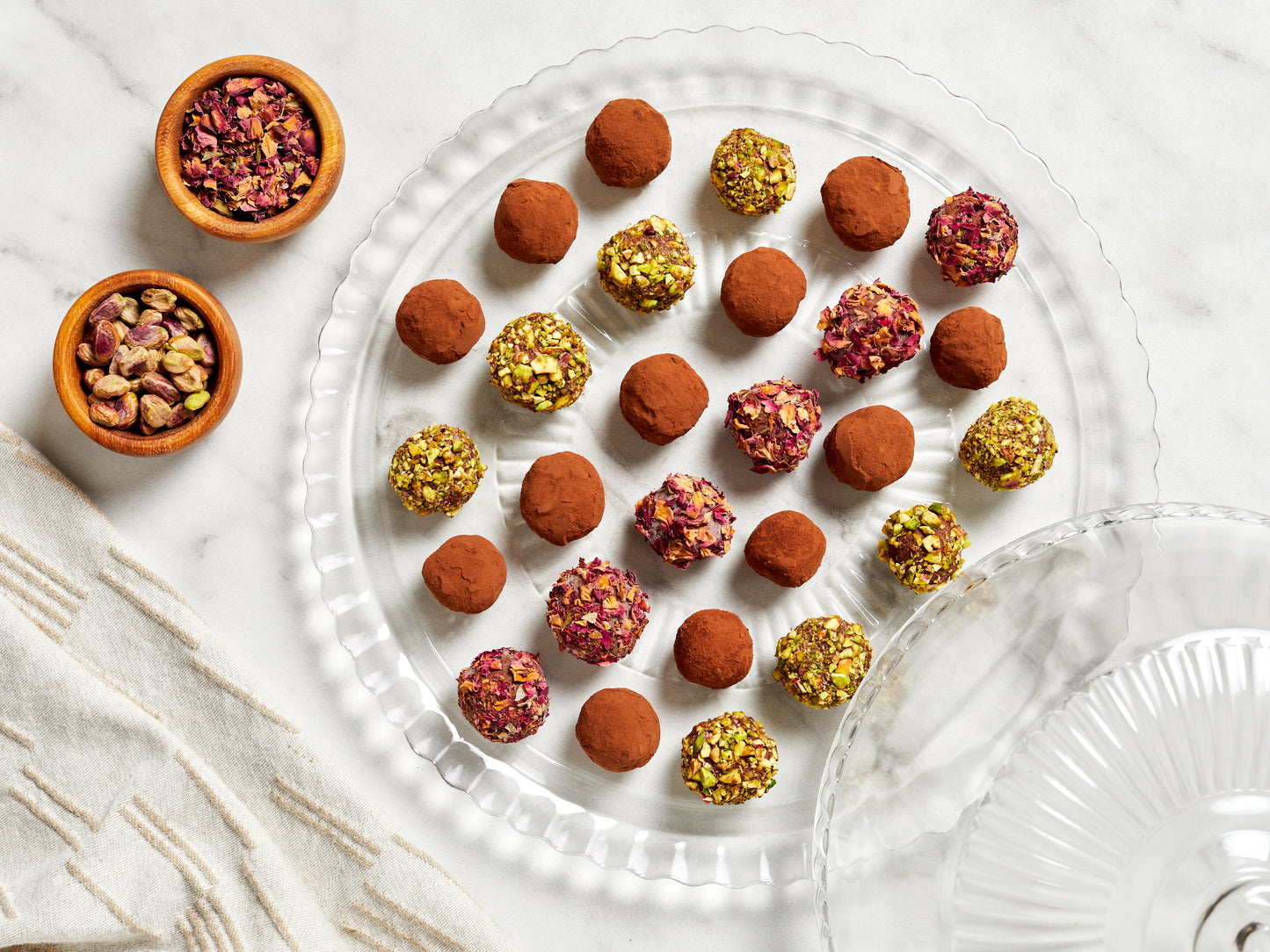 Truffles crémeuses sans sucre