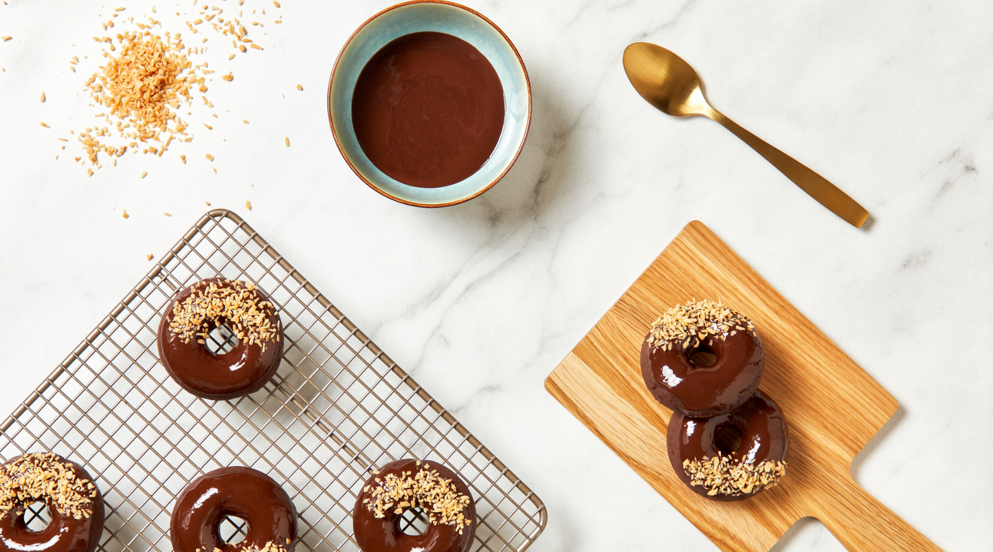 Recette de beignes double chocolat sans sucre