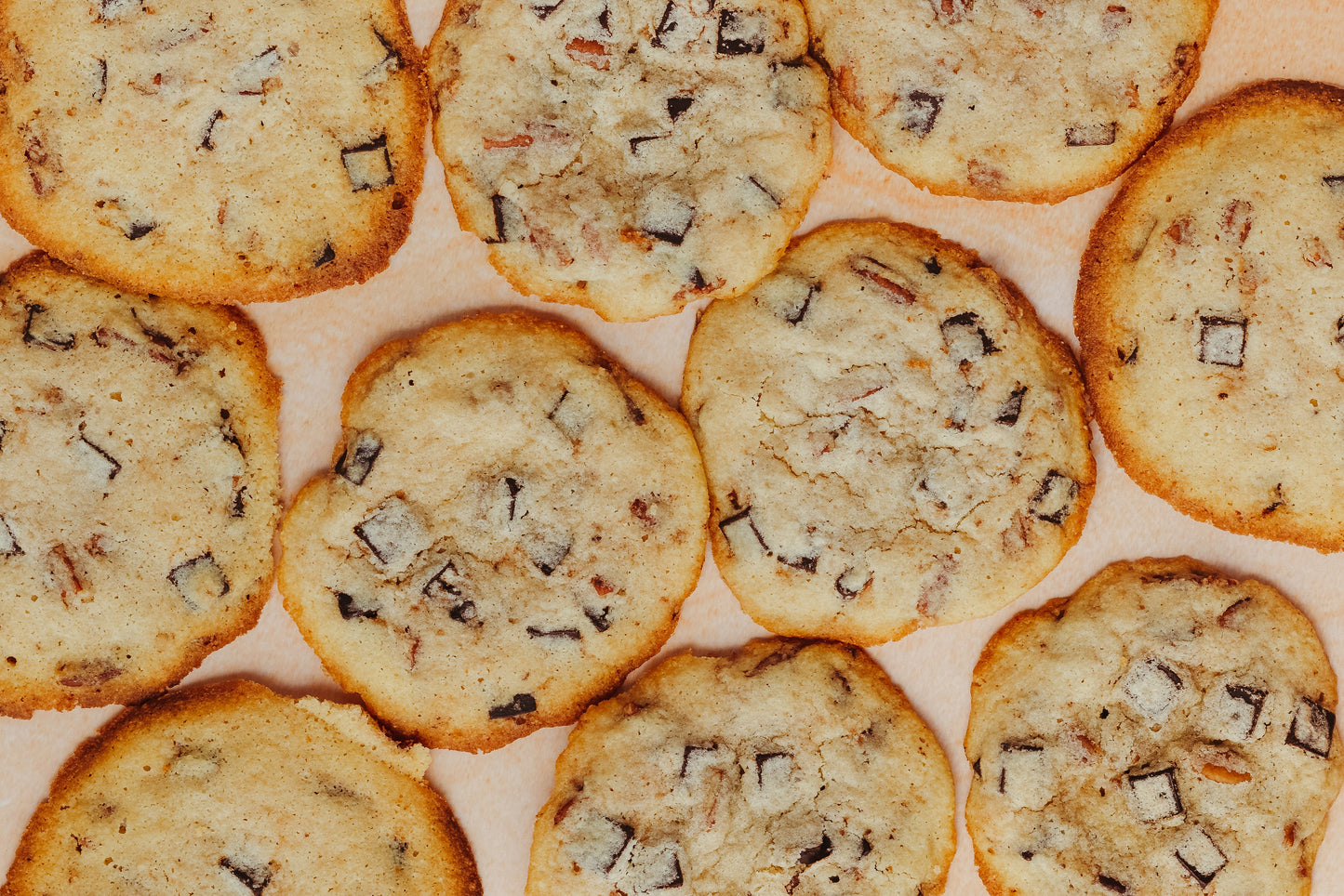 Biscuits aux vrais morceaux de chocolat