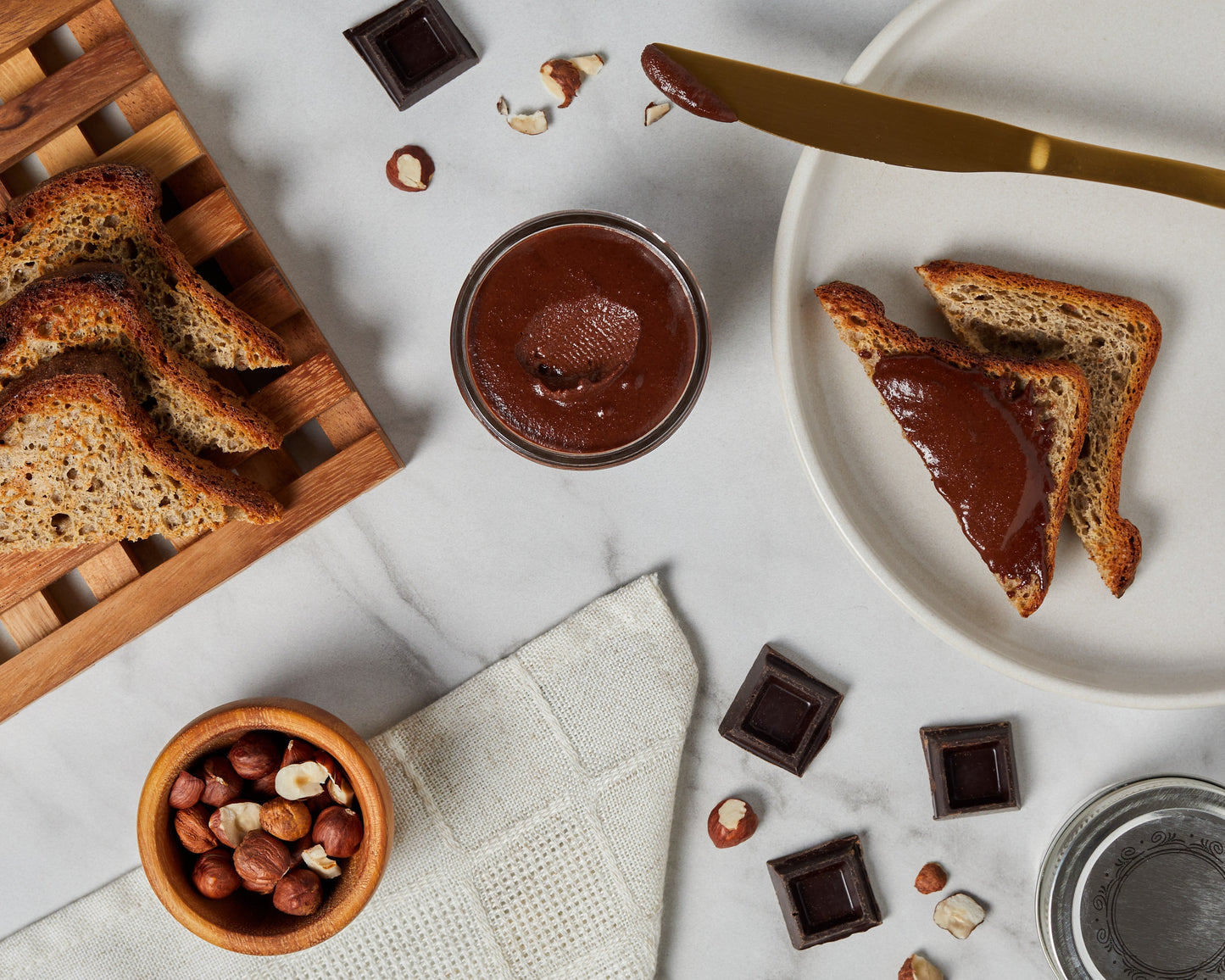 Tartinade choco-noisettes