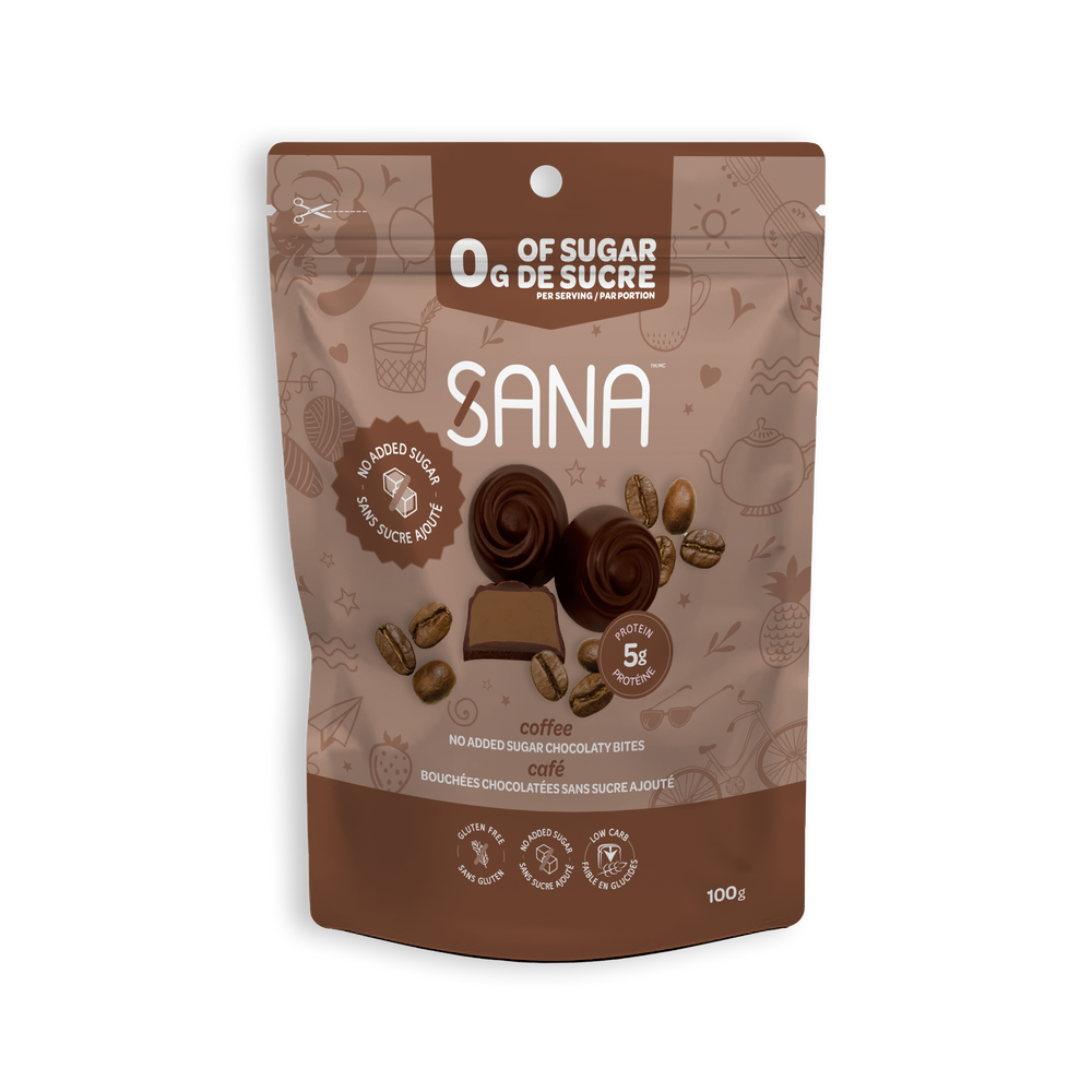 Dark chocolaty bites - Coffee