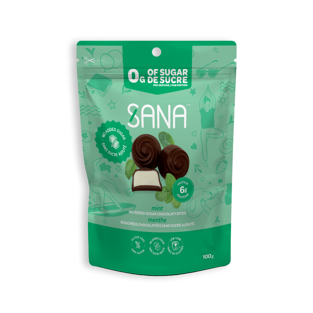 Dark chocolaty bites - Mint